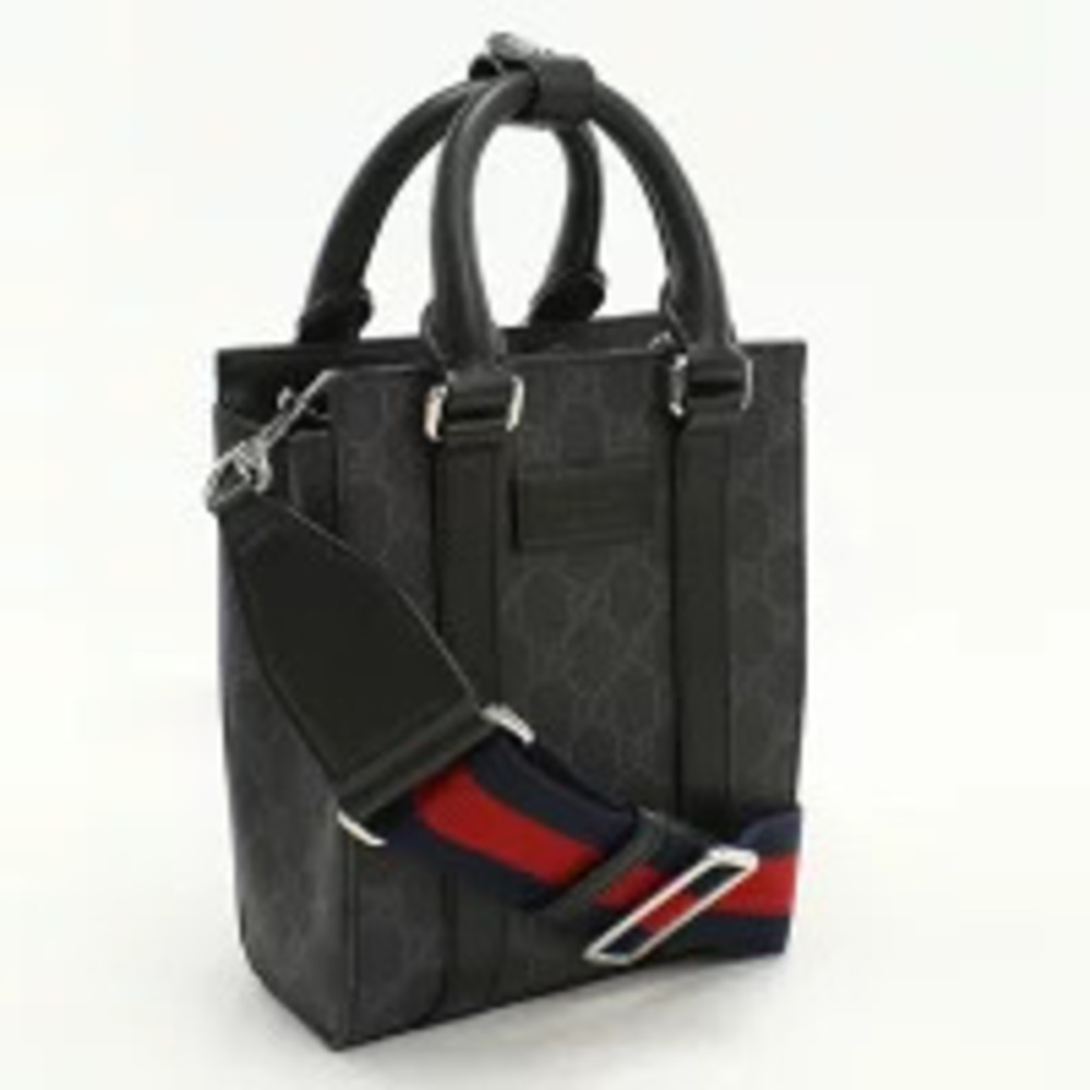 Gucci Tote Bag GG Supreme Black